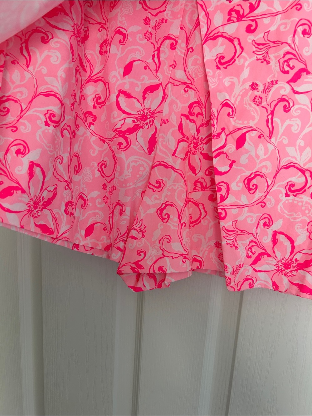 NWT Lilly Pulitzer Alicent Neon Pink Floral Mini Skort - Picture 4 of 8